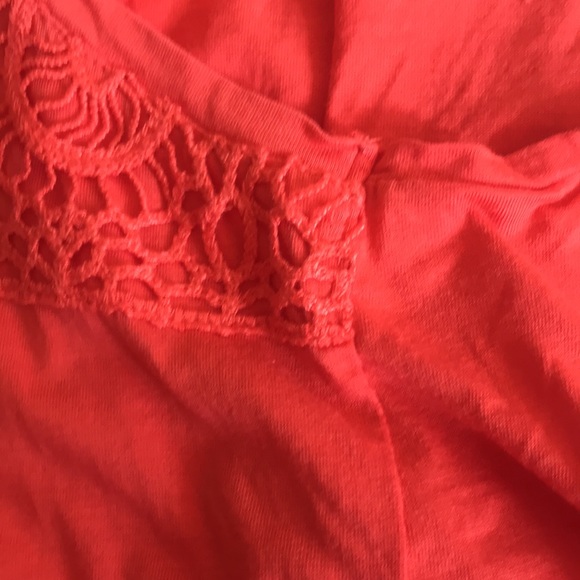 jJ.Crew sleeveless 100% Cotton top with Lace-L - Picture 15 of 16